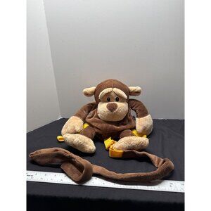 Animal Planet Monkey Plush Toddler Backpack Harness With Safety Leash & Adjustab